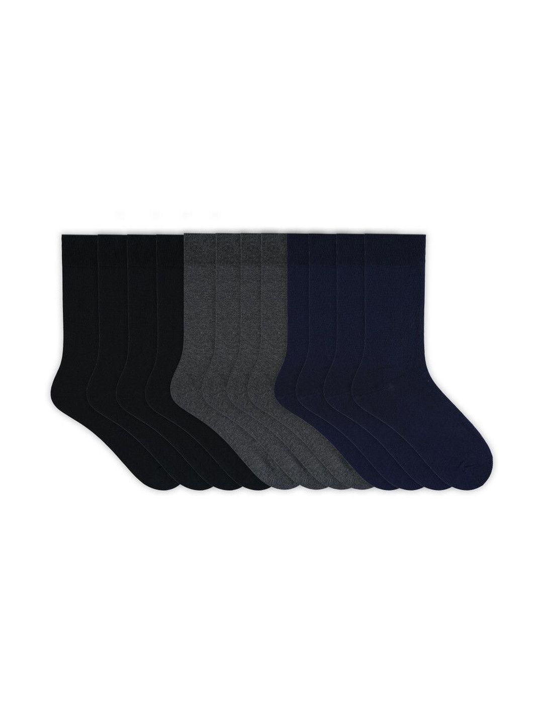 VAPINDIA Unisex Pack of 3 Cotton Calf Length Socks