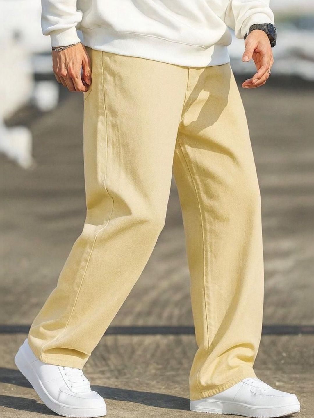 DASHING FIT Men Relaxed Fit Mid-Rise Stretchable Jeans