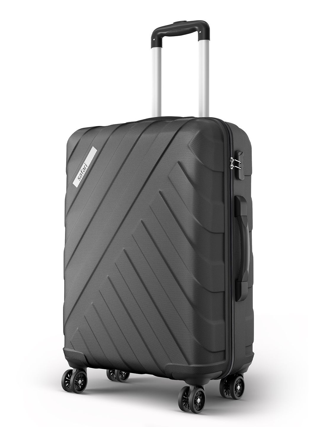 Safari Voro Textured Hard-Sided Medium Trolley Bag