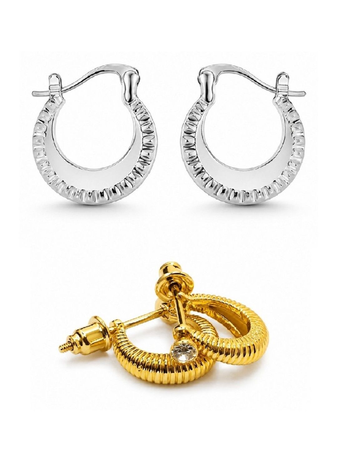 Divaura Circular Hoop Earrings