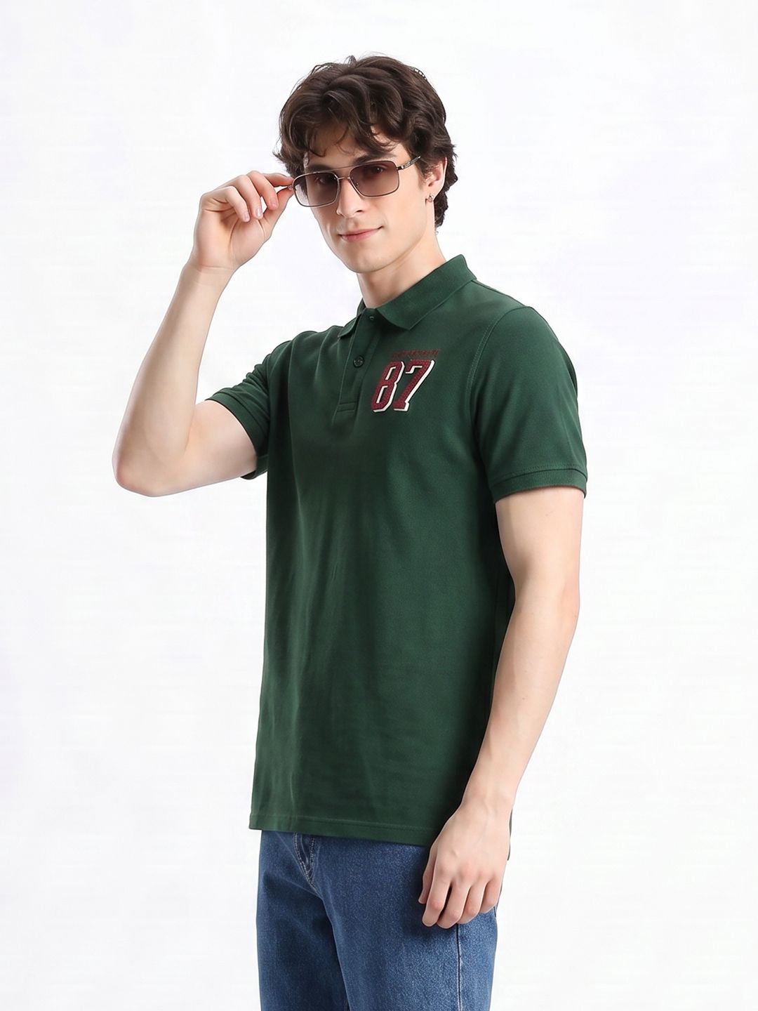 Aeropostale Polo Collar Pure Cotton T-shirt