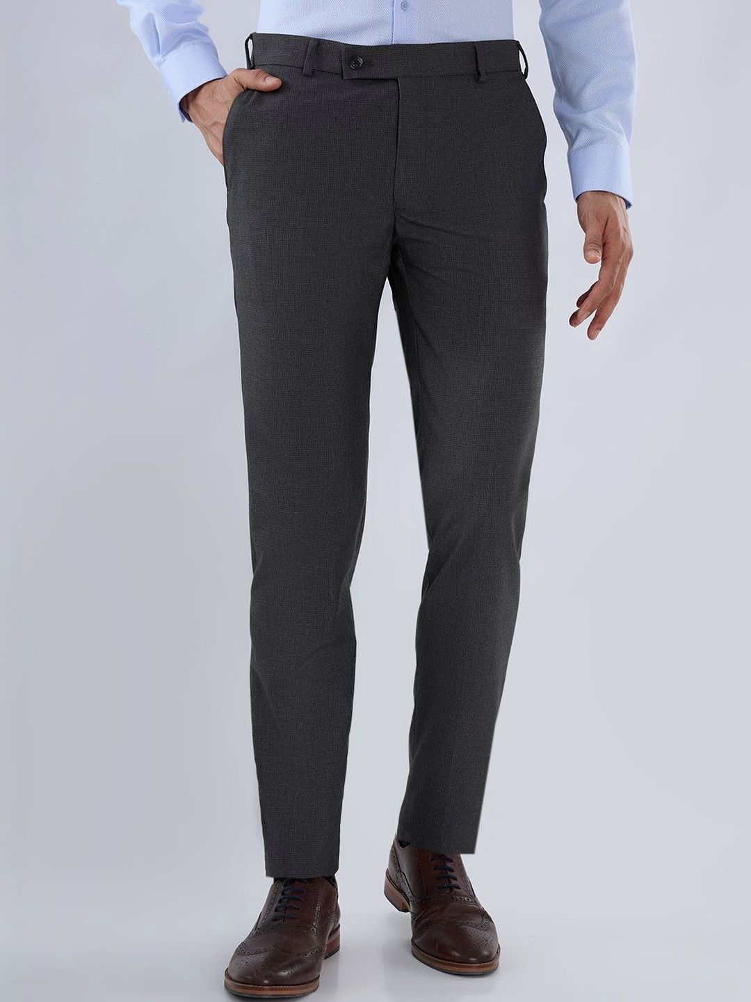 Park Avenue Park Avenue Men Slim Fit Trousers