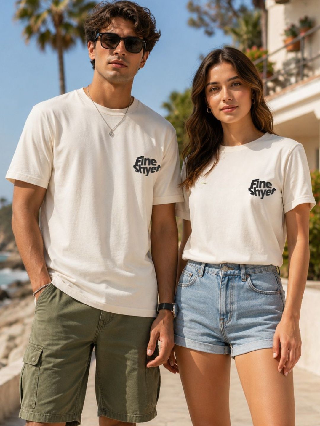 Rigo Unisex Brand Logo Printed T-shirt