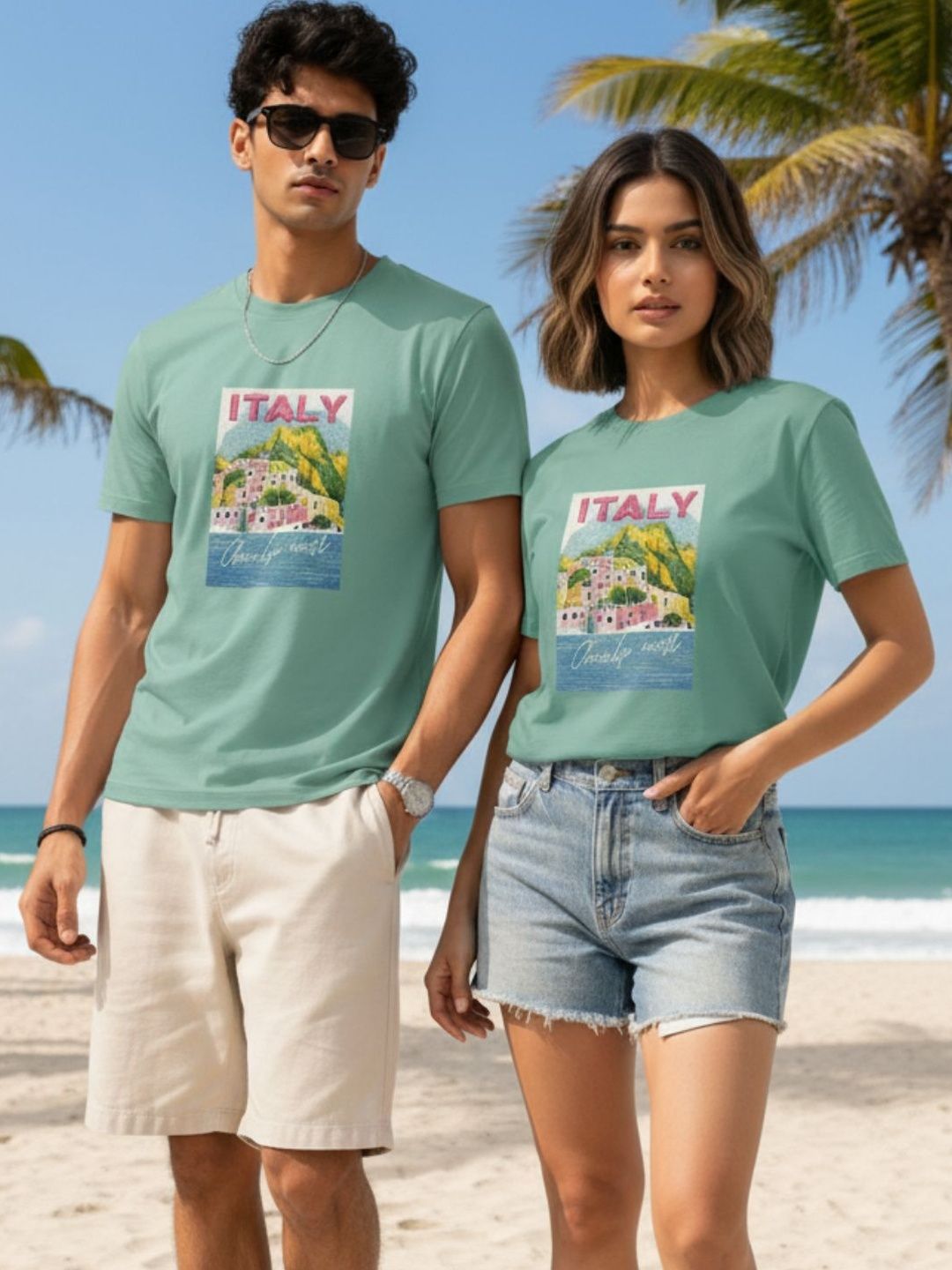 Rigo Unisex Printed T-shirt