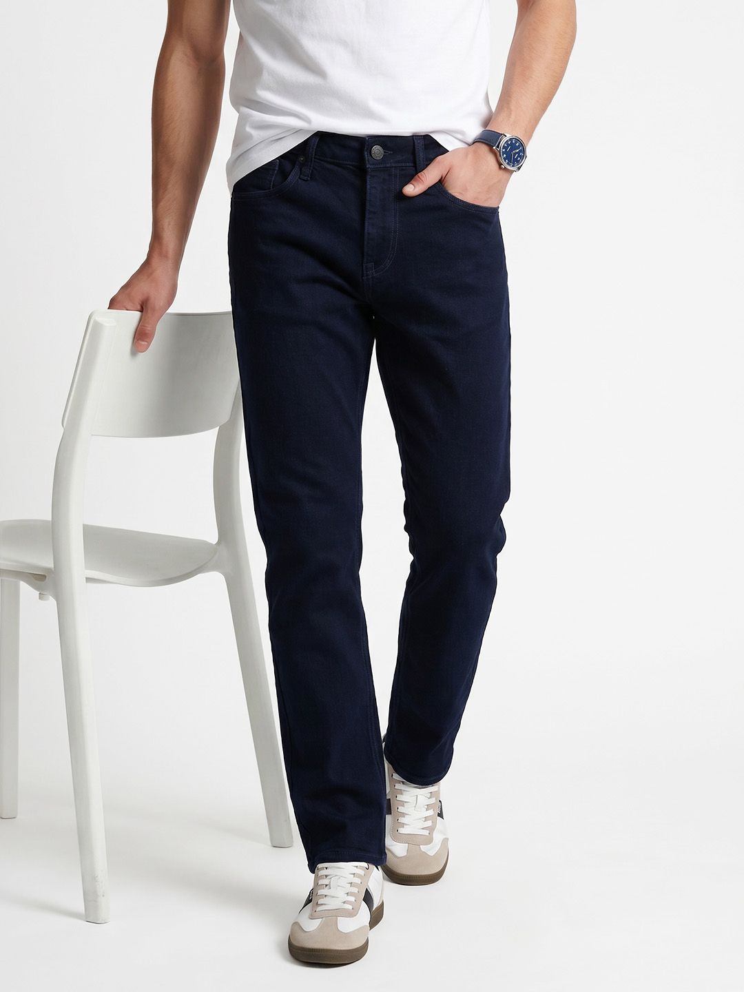 Integriti Men Bootcut Fit Stretchable Jeans
