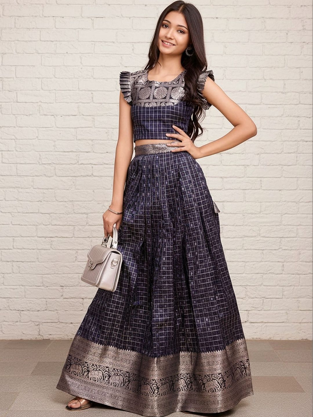 Sangria Girls Ready to Wear Lehenga &
