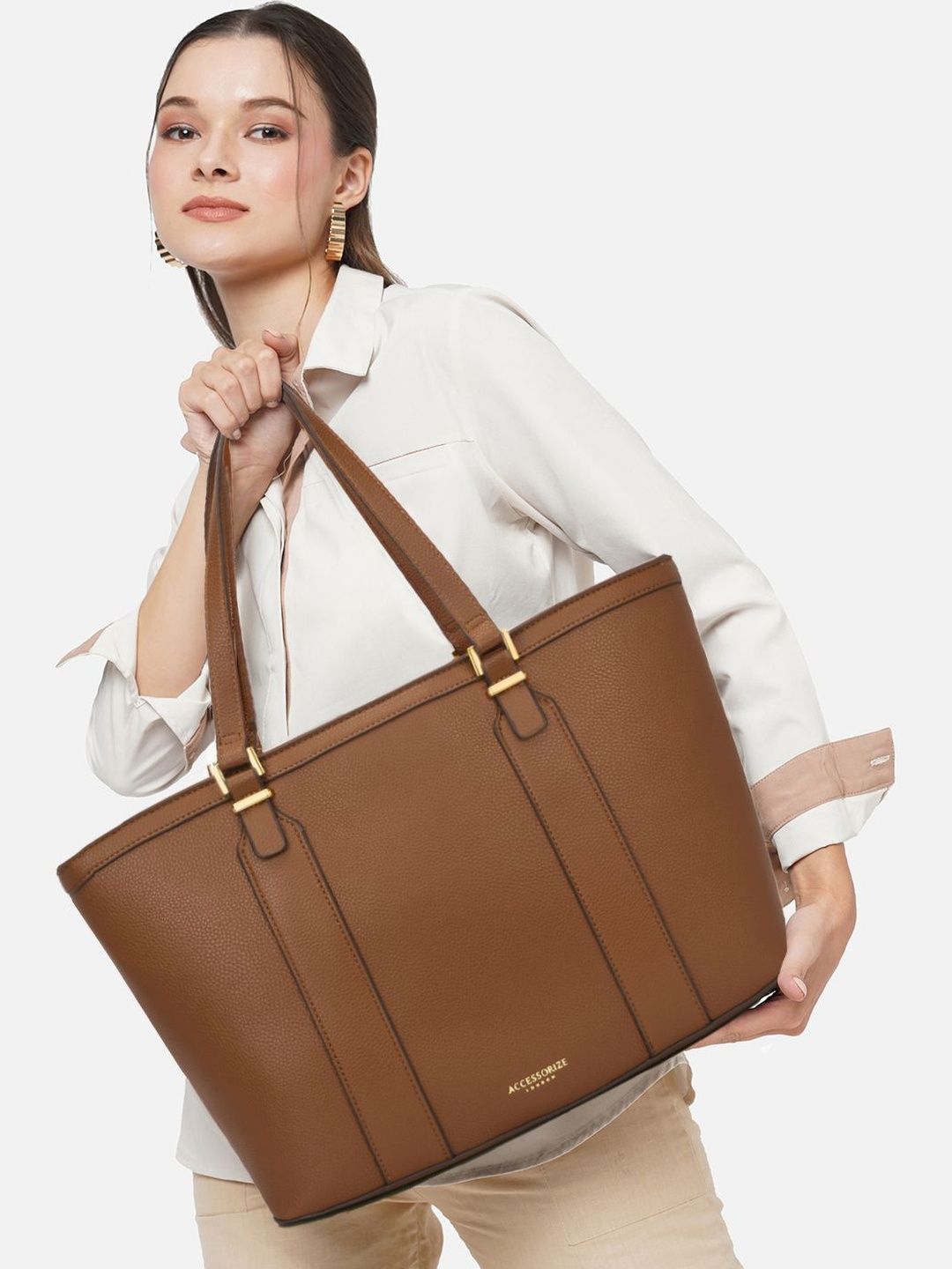 Buy Accessorize London Faux Leather Metal Detail 13 Inch Laptop
