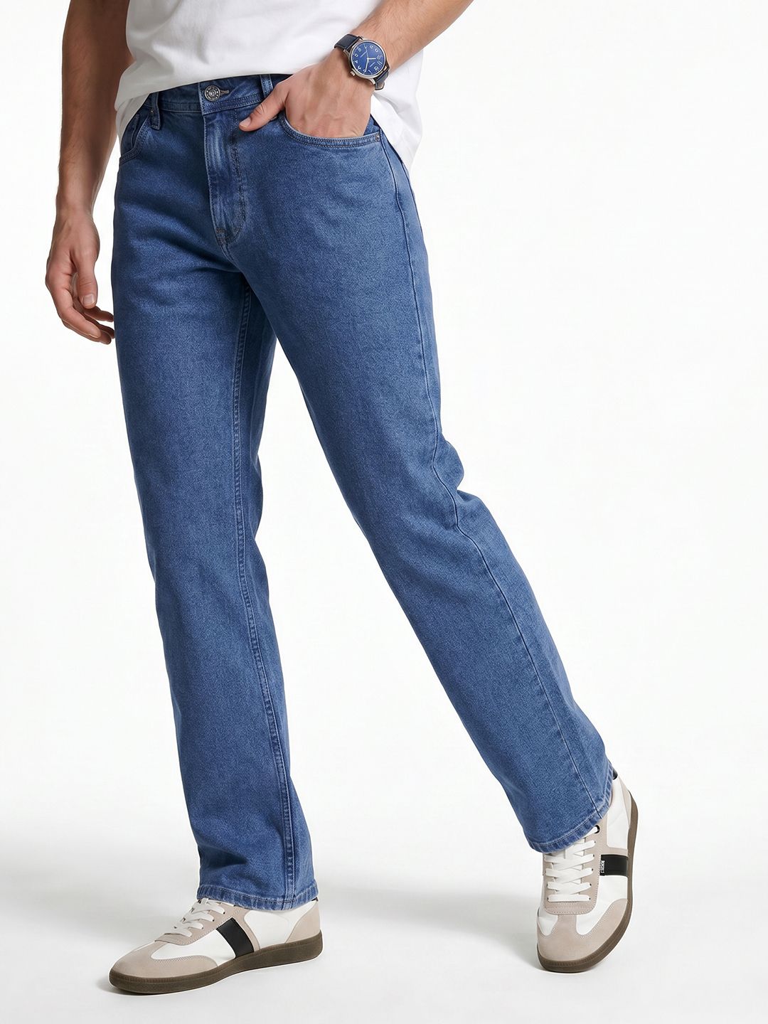 Integriti Men Bootcut Stretchable Jeans
