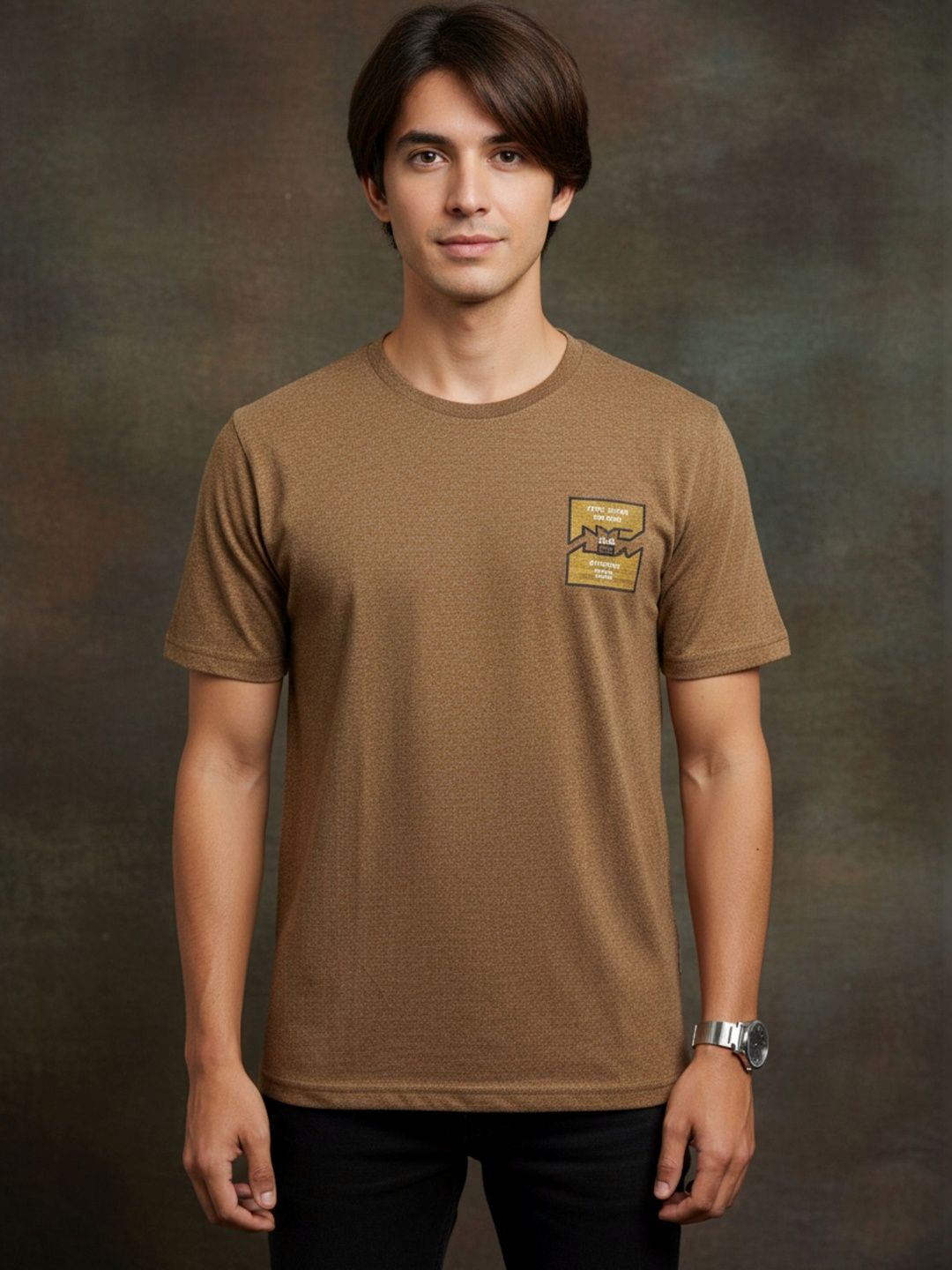 Moda Rapido Men Printed T-shirt