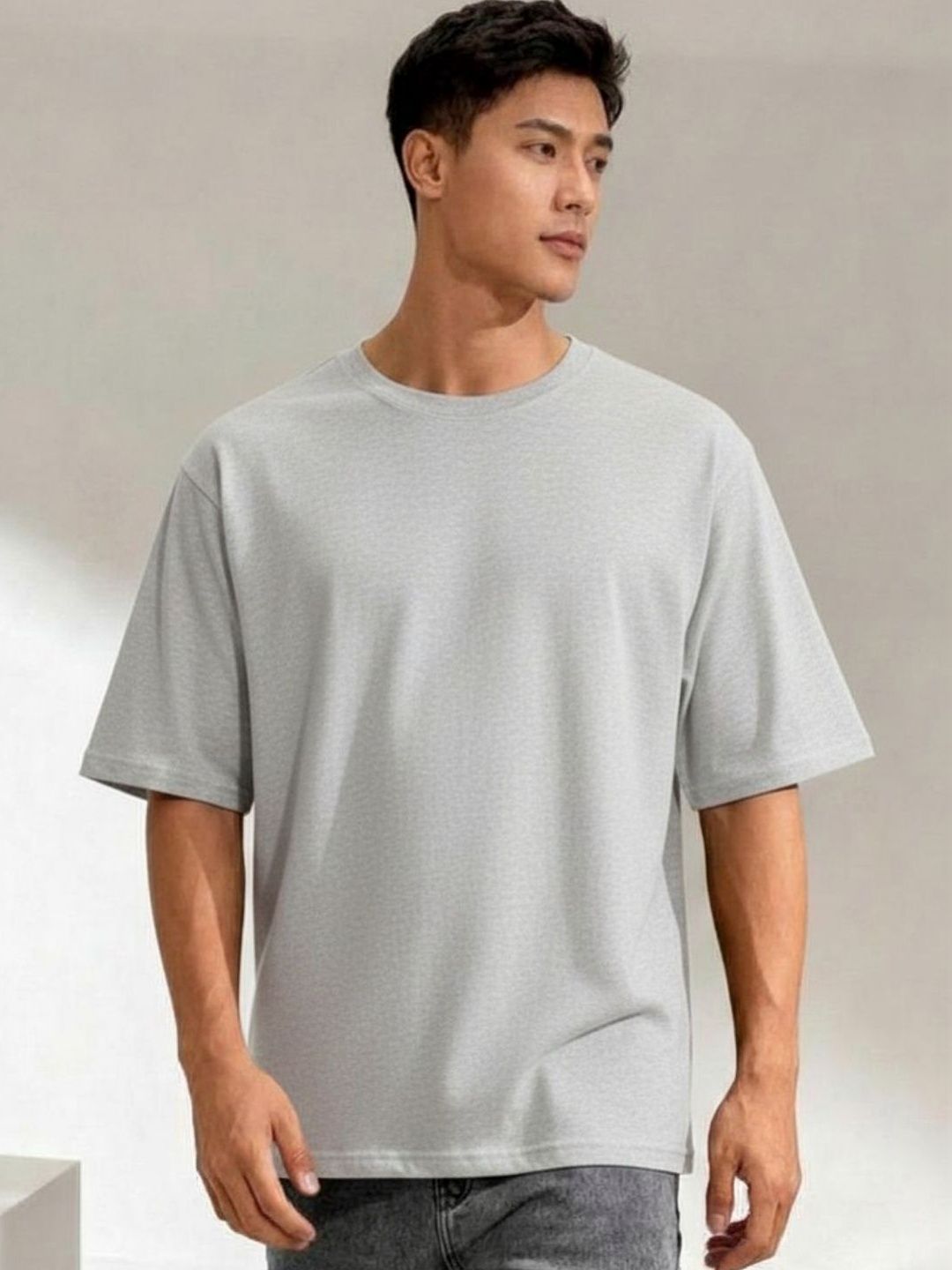 R.Code by The Roadster Life Co. Men Drop-Shoulder Sleeves T-shirt