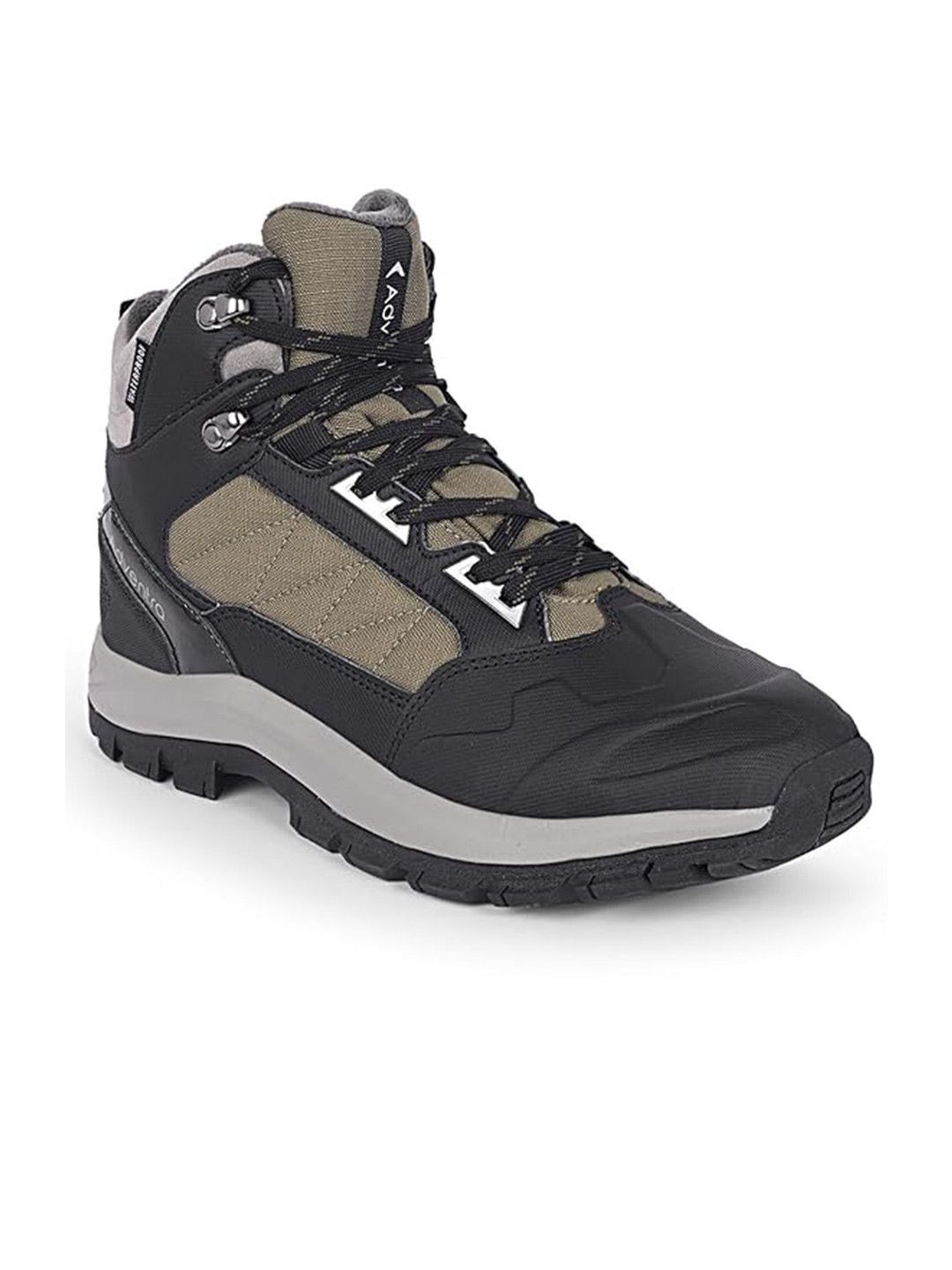 Adventra Sports Adventra Men Olive Green Mid-Top Hiking Shoes with 3M Insulation & Superior Grip (WH1104)