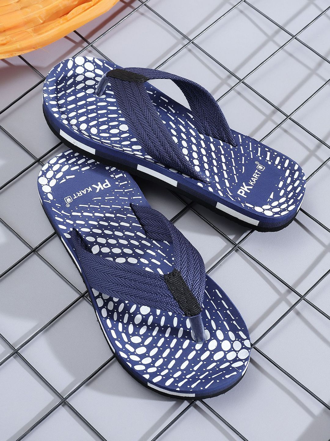 PKKART Men Printed Thong Flip-Flops