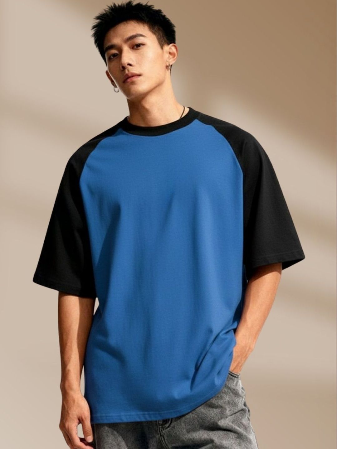 Cool Plus Men Colourblocked T-shirt