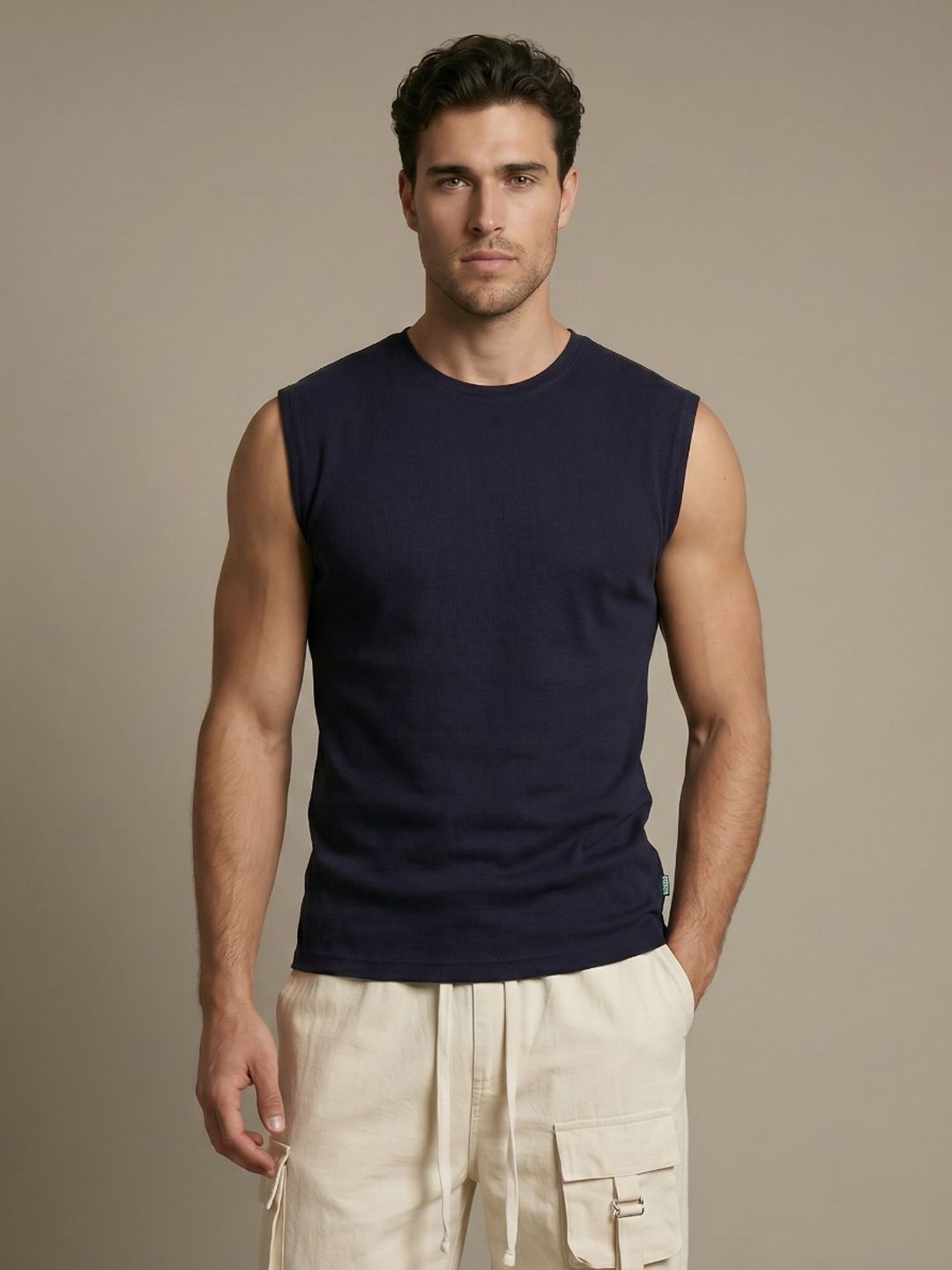 glitchez Round-Neck Relaxed Fit T-shirt
