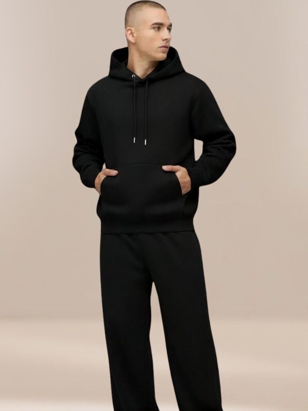R.Code by The Roadster Life Co. Men Hooded Sweatshirt