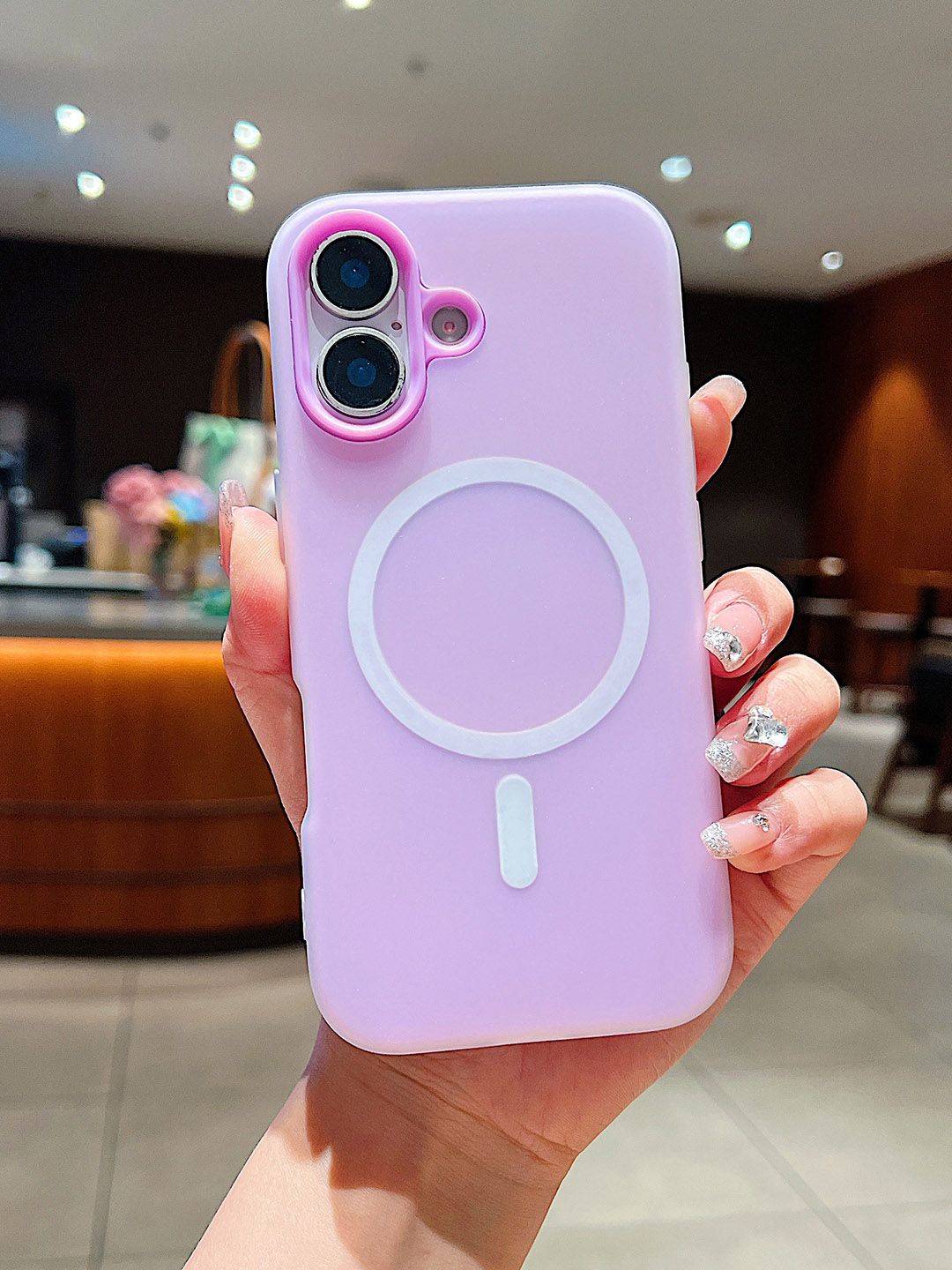 Luxury Kase Solid Printed iPhone 17 Back Case Mobile Accessories