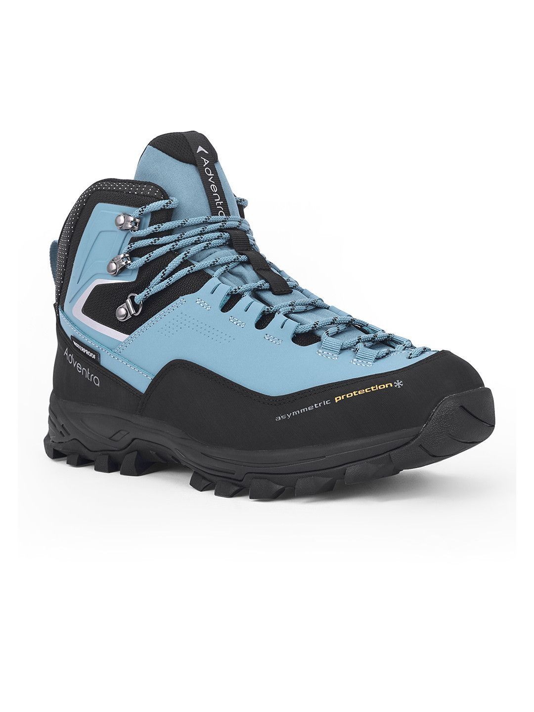 Buy Adventra Men Blue Mid-Top Hiking Shoes with 3M Insulation