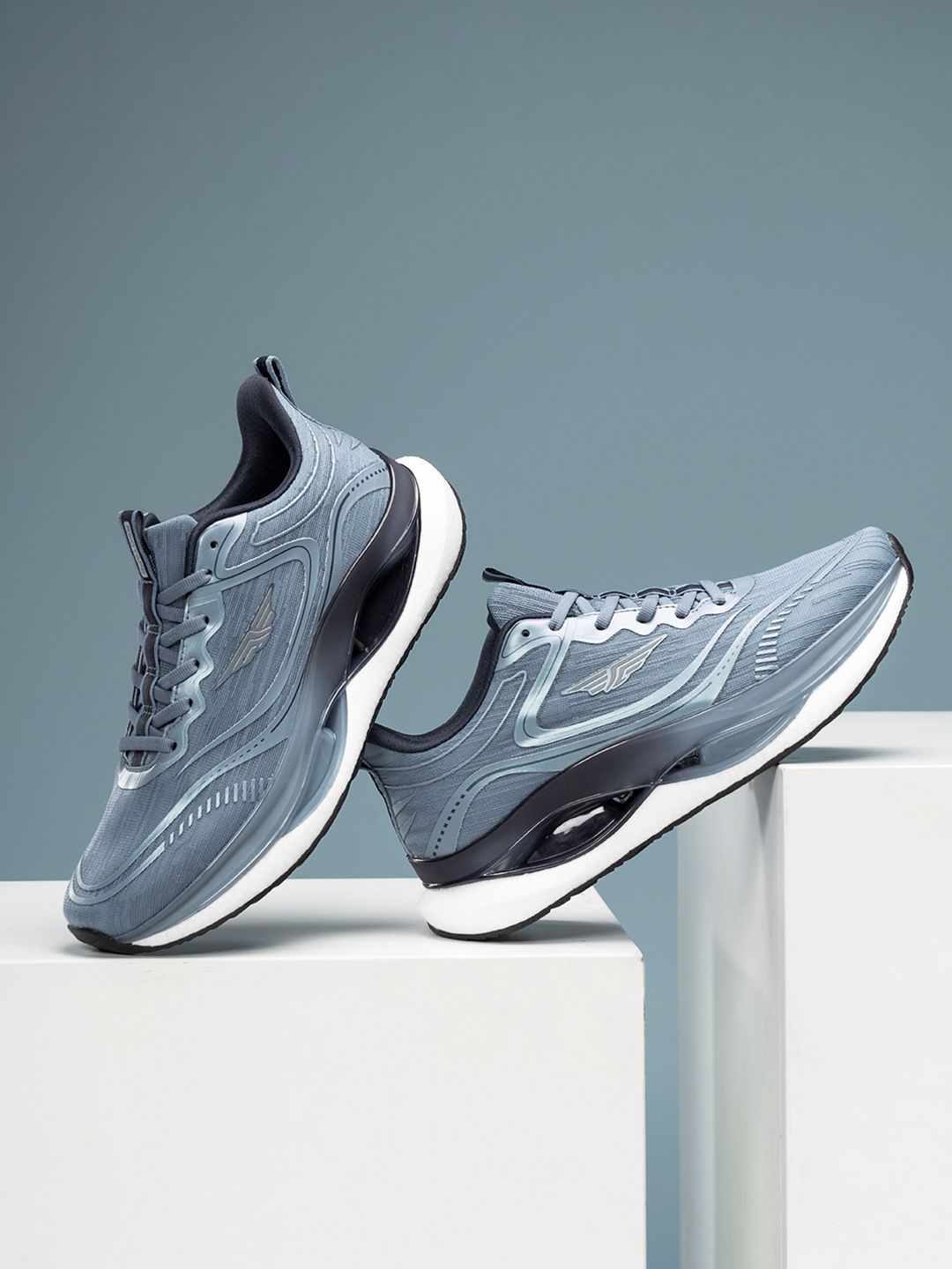 Red Tape Men Mesh Running Non-Marking Shoes