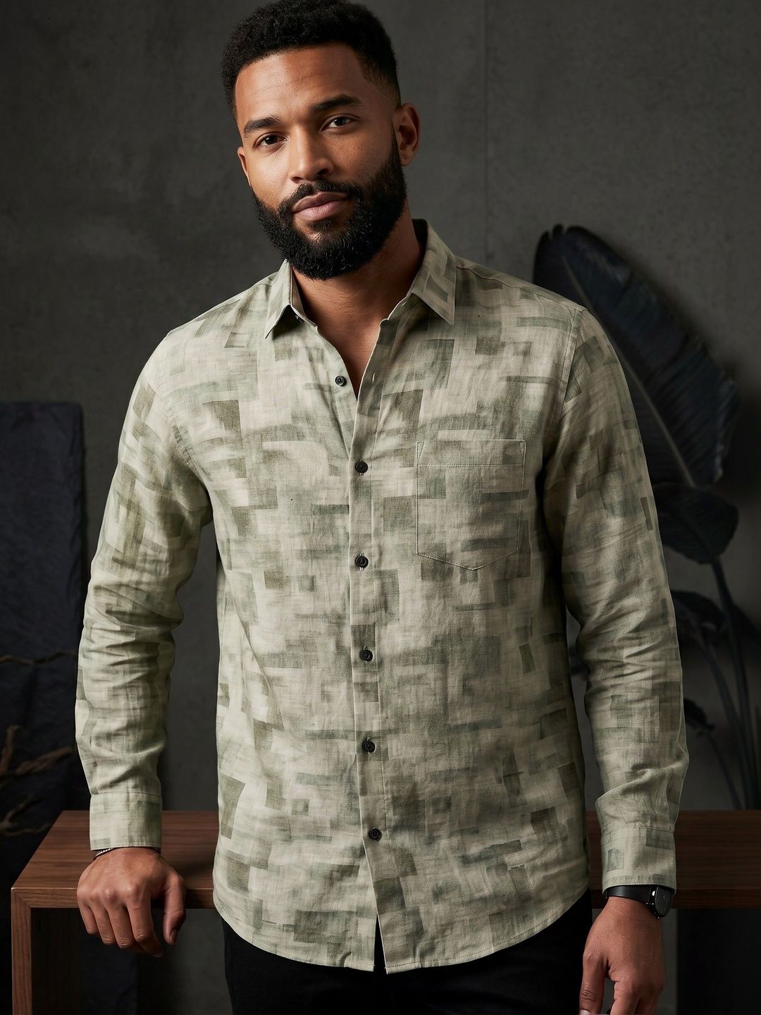 Roadster Men Printed Casual Shirt