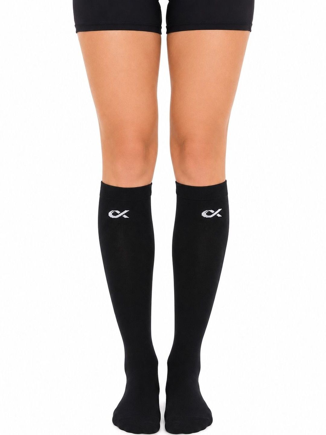 Xjarvis Women Cotton Knee Length Socks