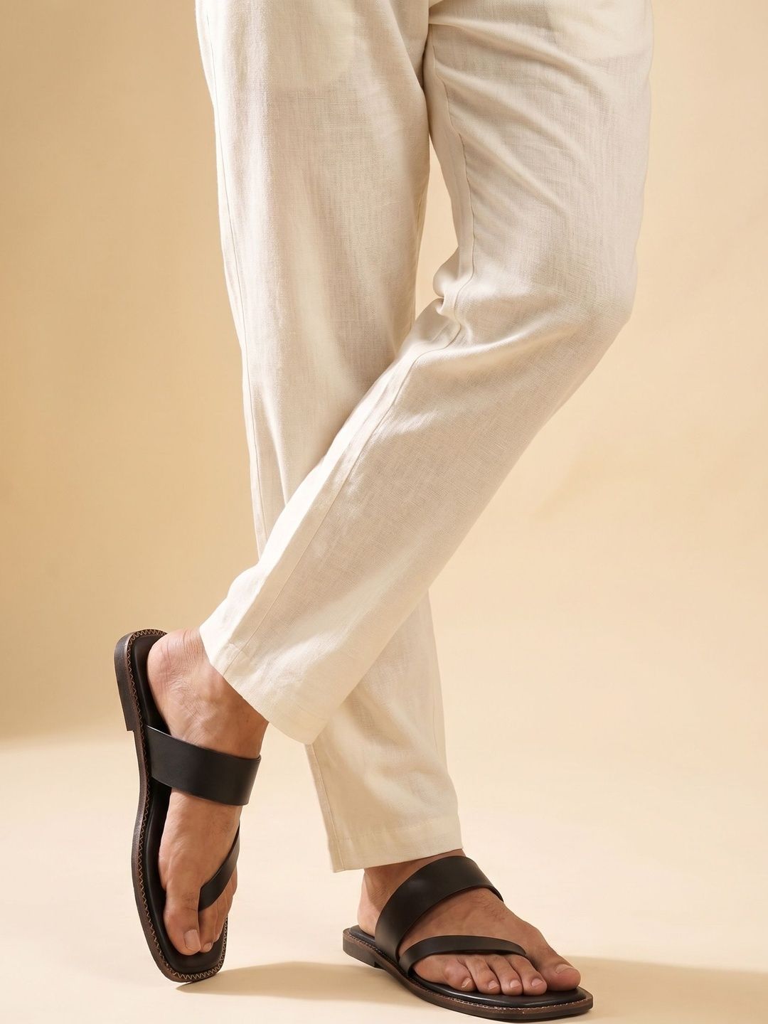 House of Pataudi Men Comfort Sandals