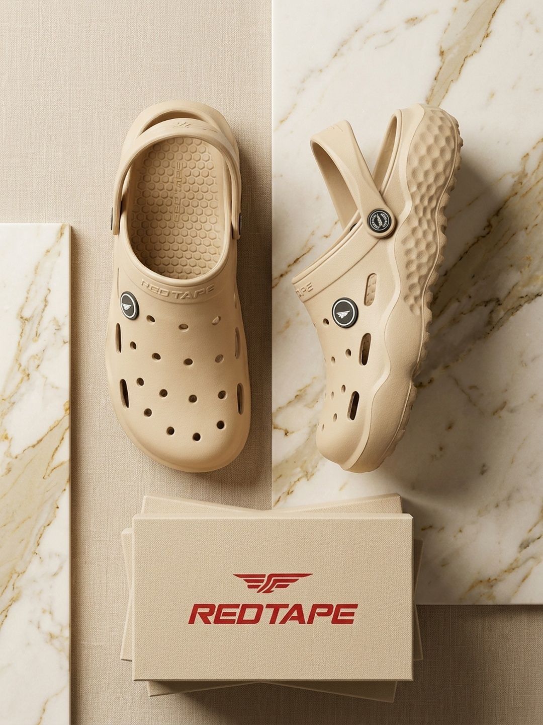 Red Tape Men EVA Comfort Clogs