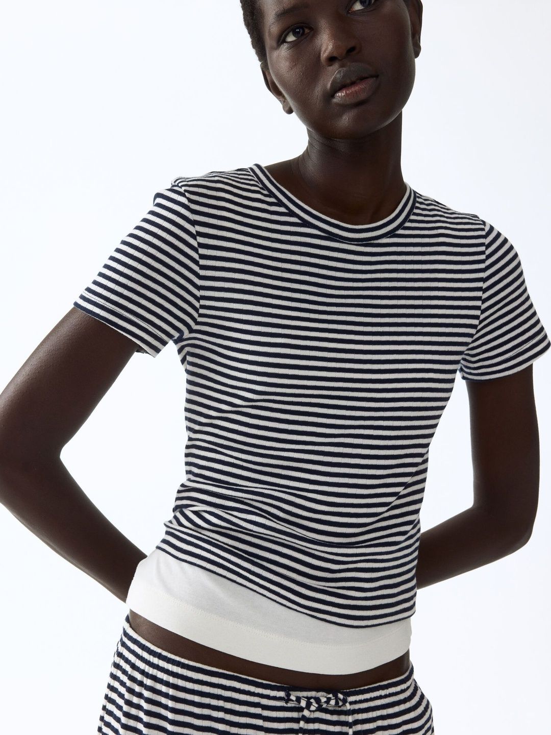 H&M H&M Ribbed T-shirt