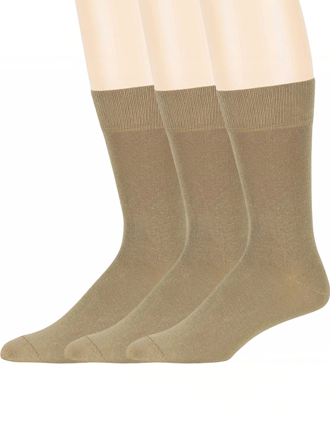VAPINDIA Men Pack of 3 Cotton Calf Length Socks