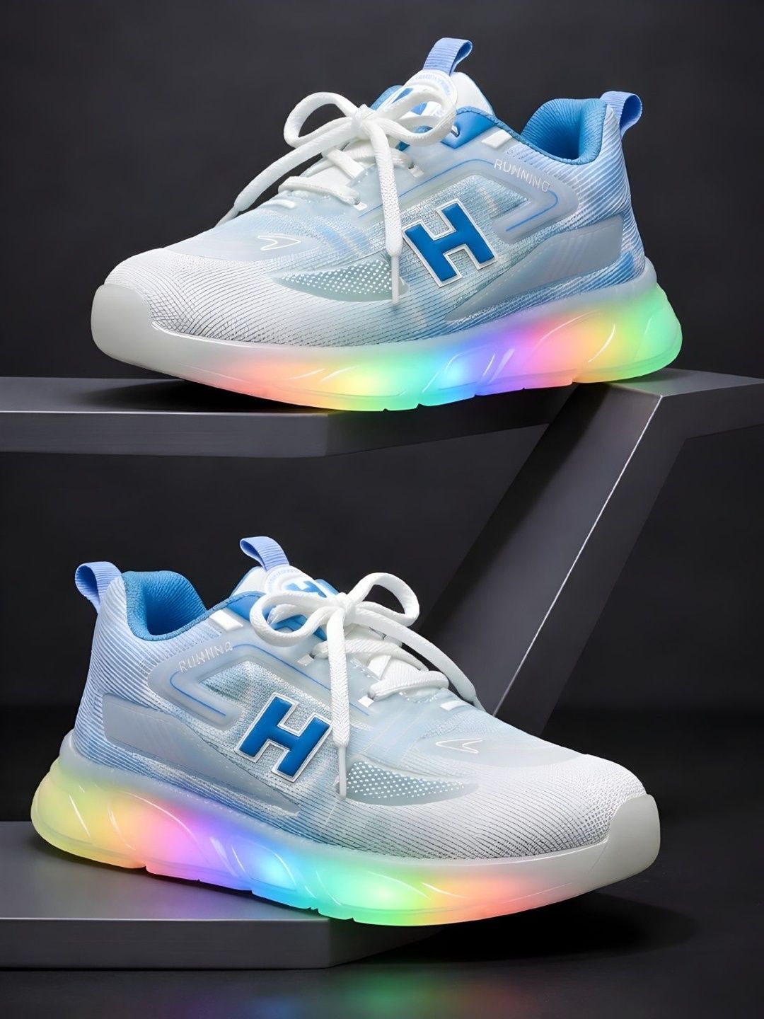 HOOH Now Comfort in Fashion Unisex Kids Textured Sneakers