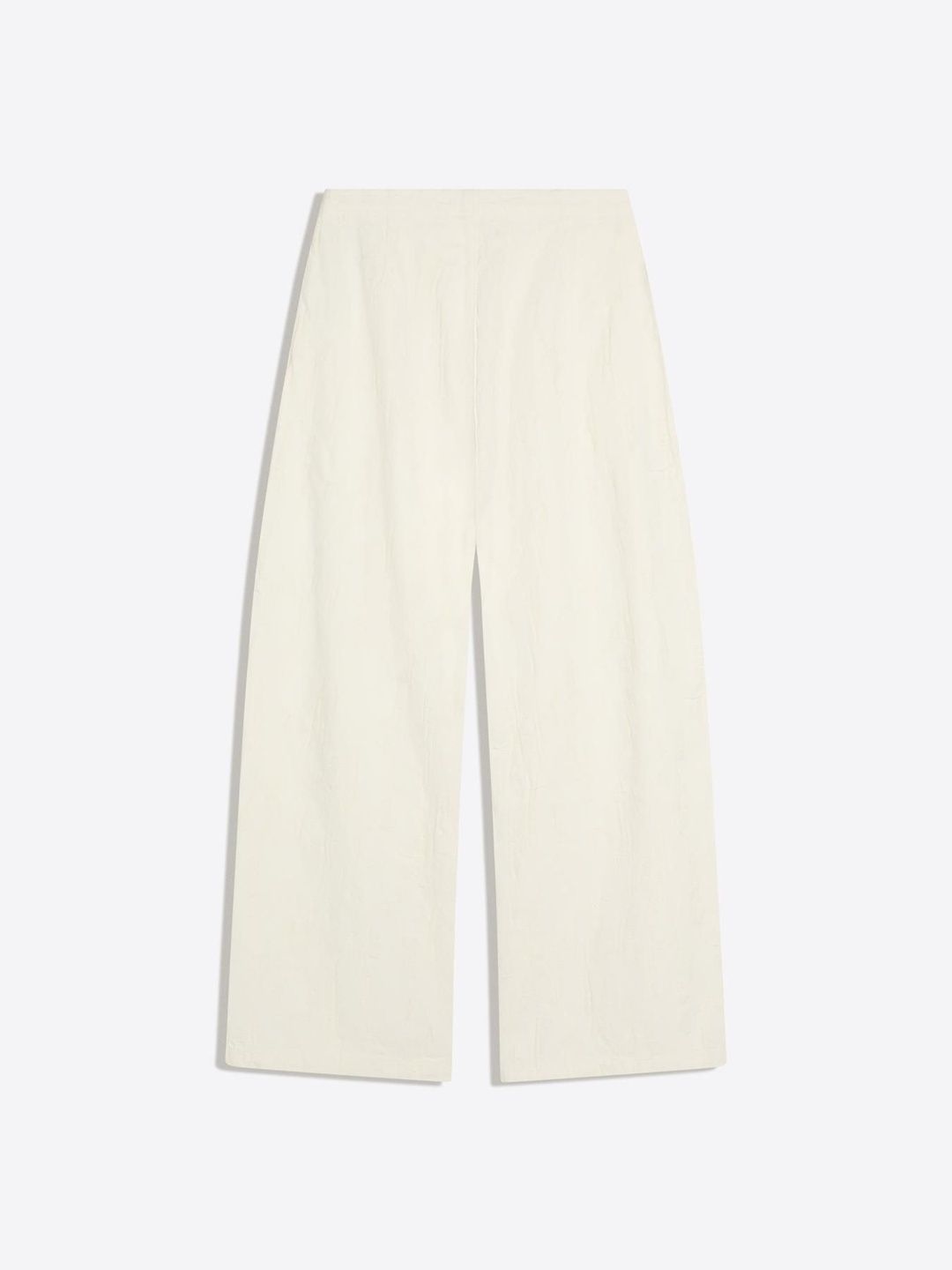 Low-Rise Wide-leg Darted Jeans