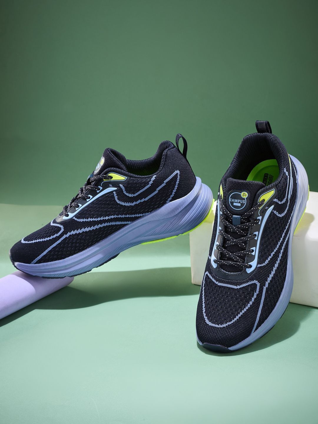 Campus KRIVO Men Mesh Running Non-Marking Shoes