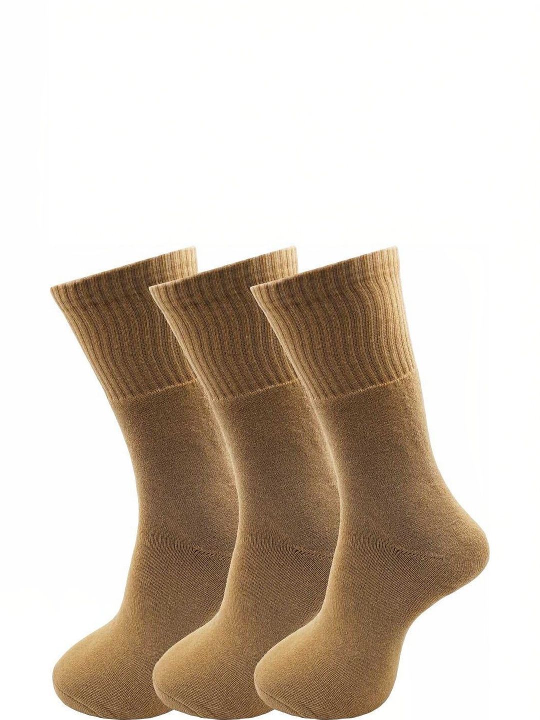 VAPINDIA Men Pack of 3 Cotton Calf Length Socks