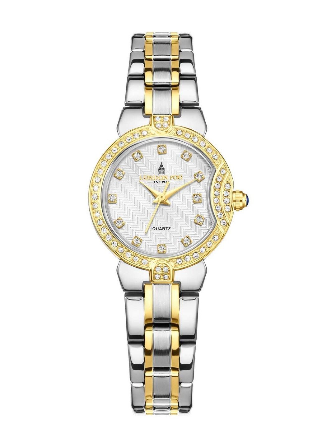 LONDON FOG Women Dial & Stainless Steel Bracelet Style Straps Analogue Watch LFW20005-22