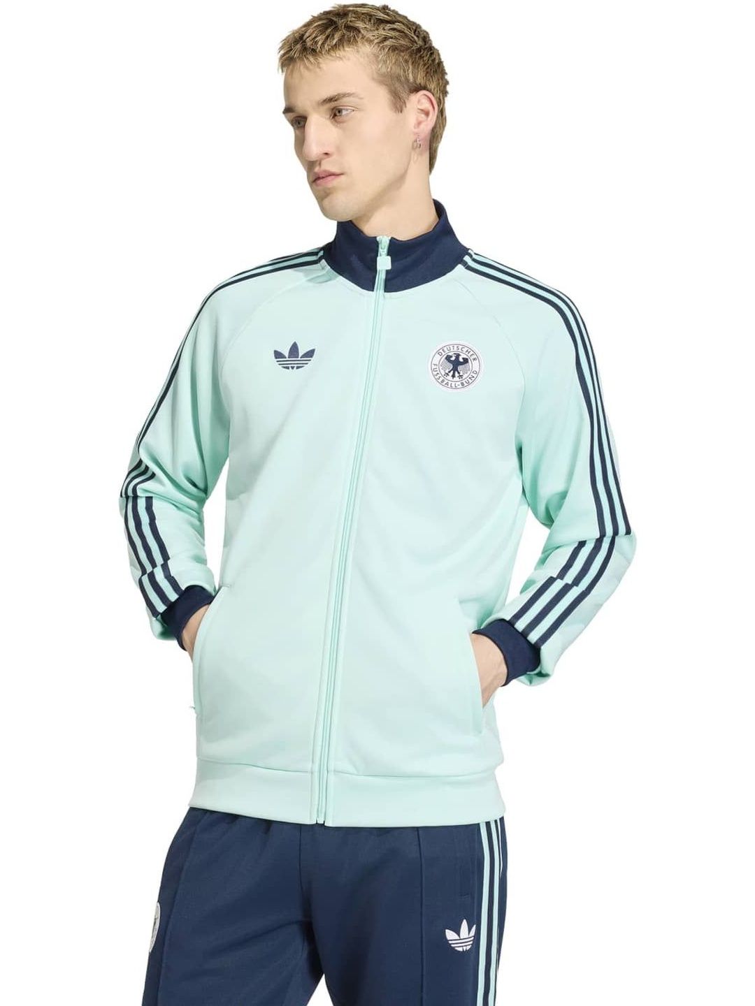 ADIDAS Mock Collar Padded Jacket
