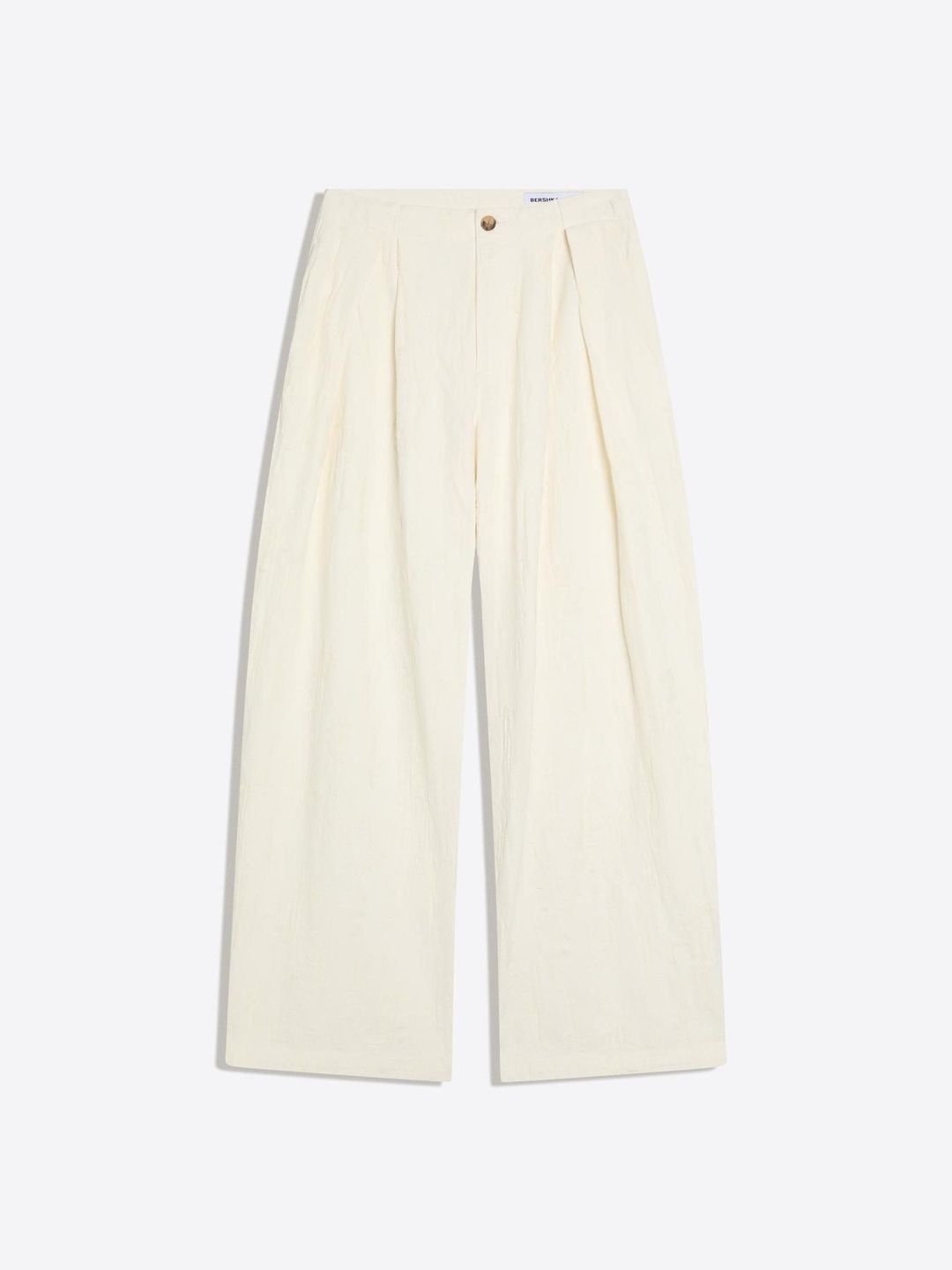 Low-Rise Wide-leg Darted Jeans