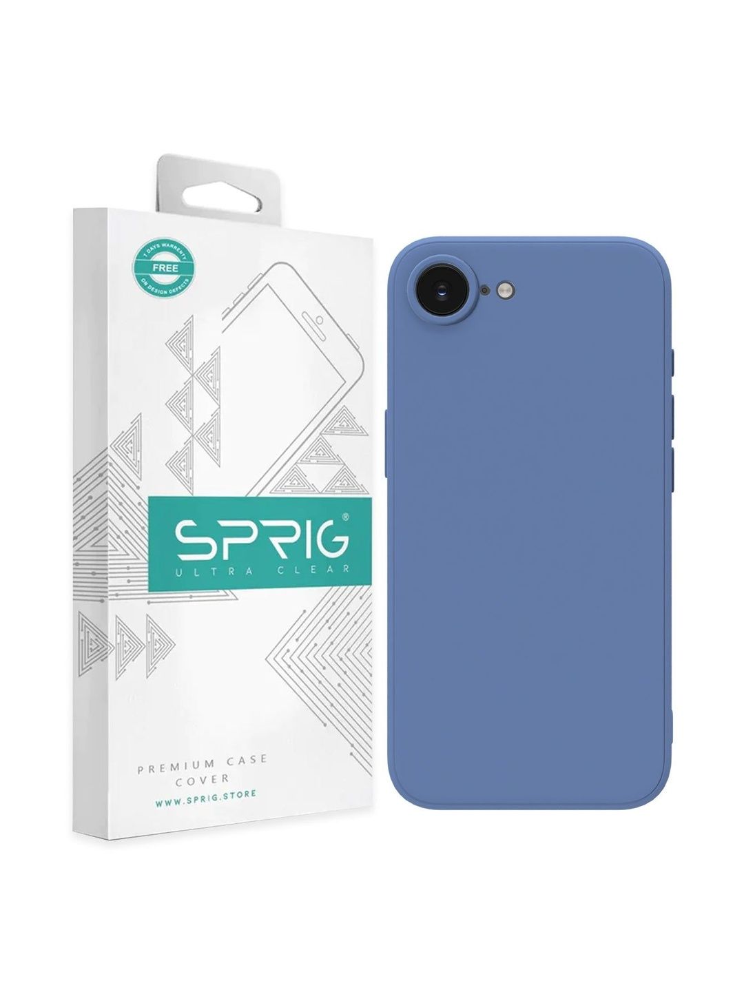 SPRIG Iphone 17e Tpu Matte Back Cover Mobile Accessories