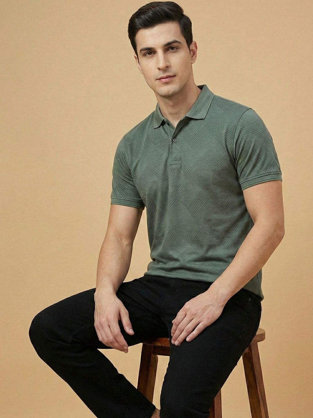Mast & Harbour Men's Short Sleeve Polo Tshirts