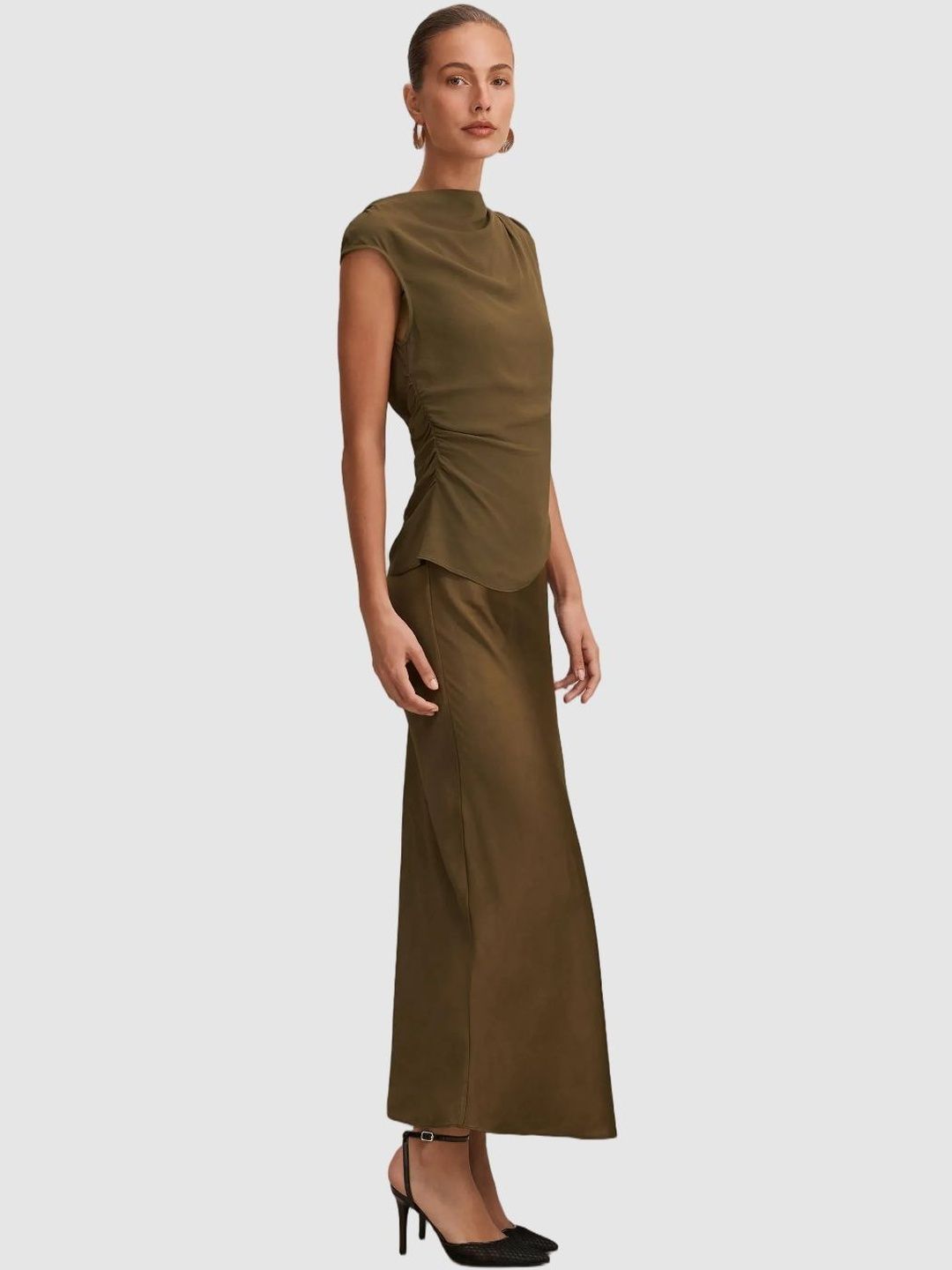 Forever New Forever New Aurora 2 In 1 Slip Midi Dresses