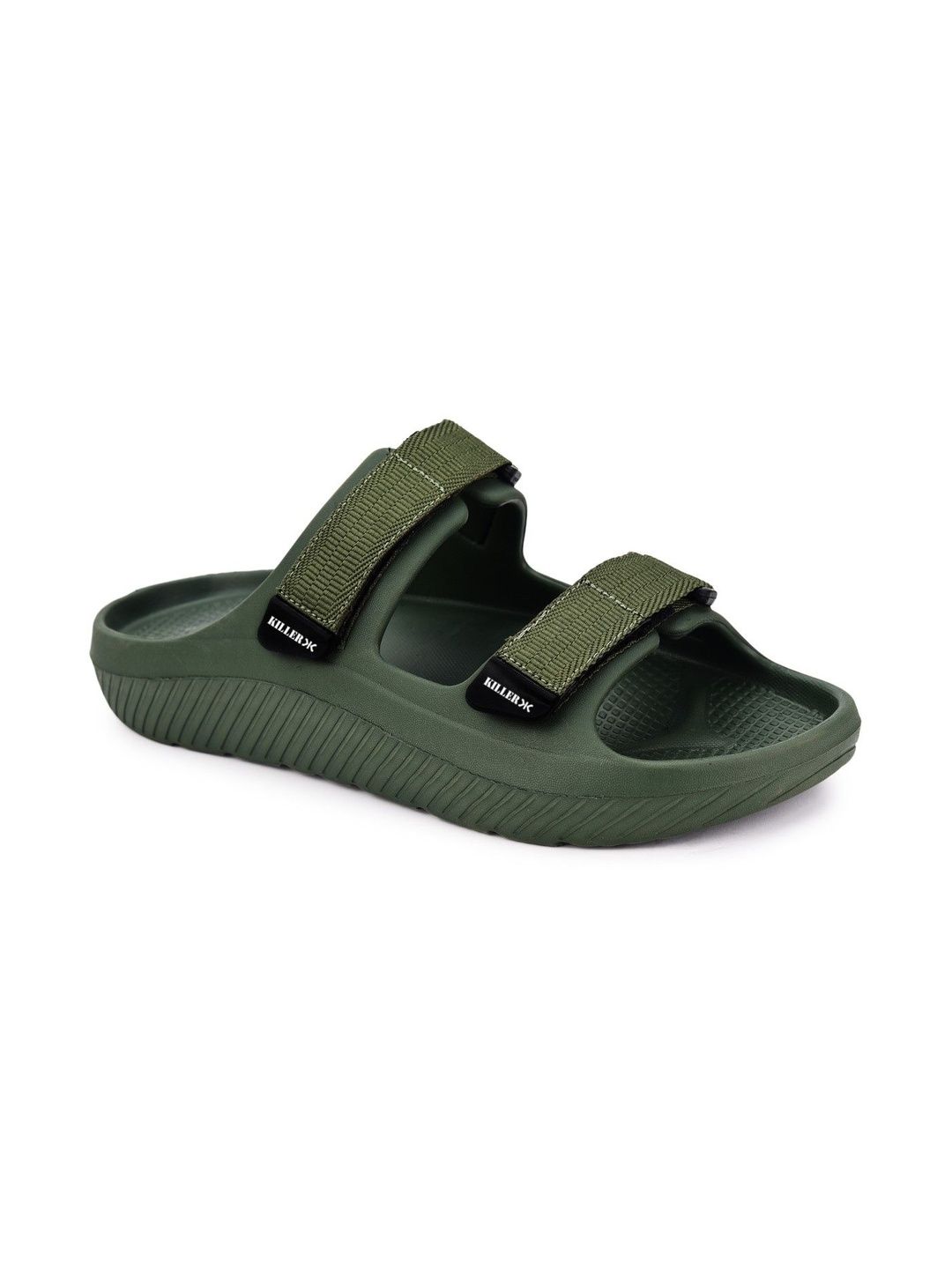 Killer Men Lightweight Waterproof Velcro Soft Anti-Skid & Comfy Casual Flip Flops
