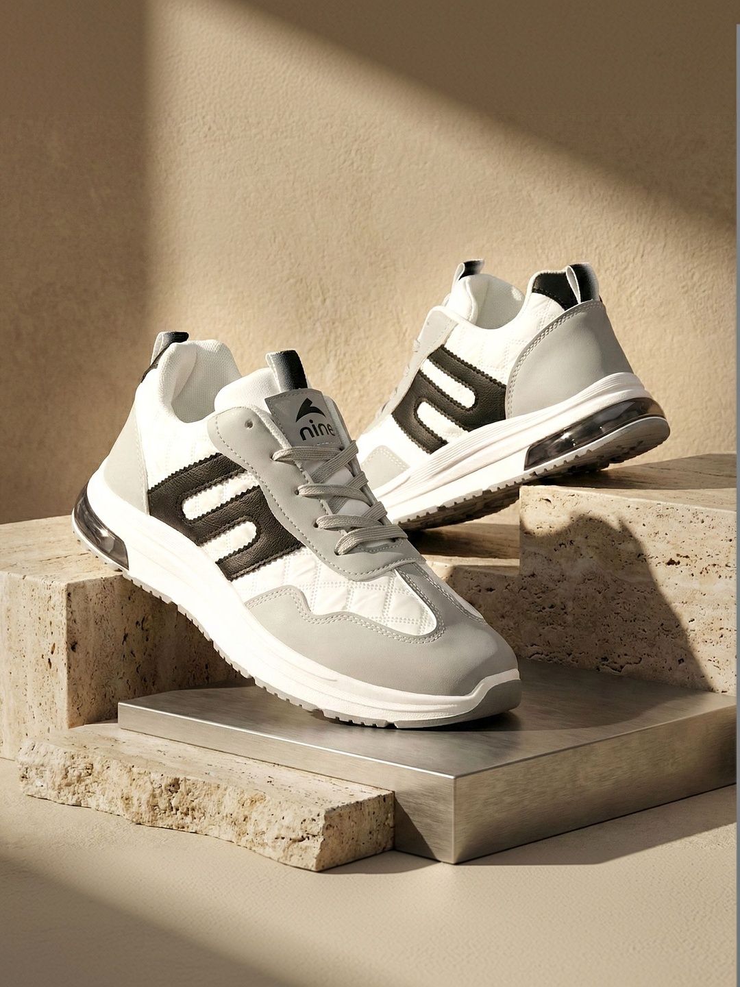 Nine Men Mesh Walking Non-Marking Shoes