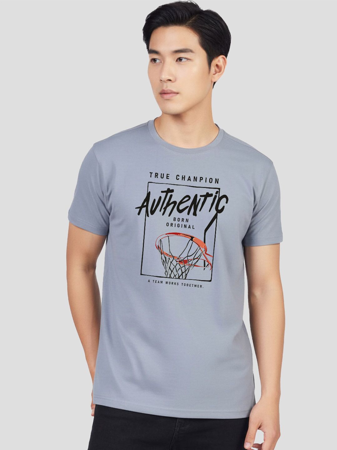 Greylongg Printed T-shirt