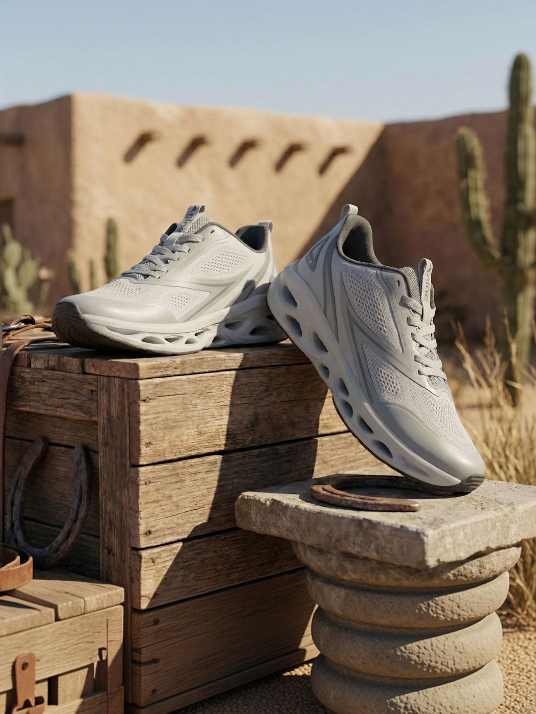 Nine Men Mesh Walking Non-Marking Shoes