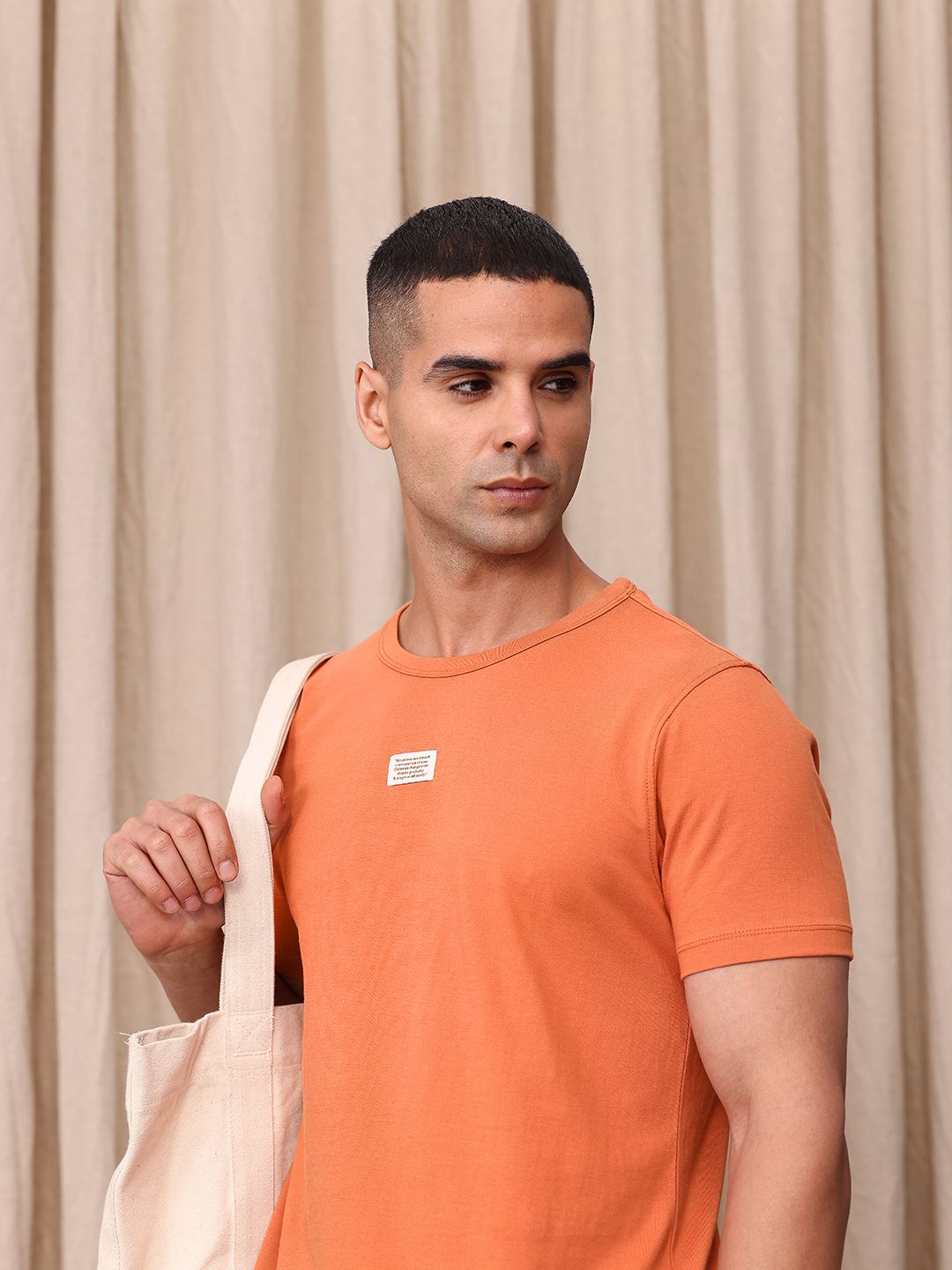 Mr Bowerbird Tailored Fit Pure Cotton T-shirt