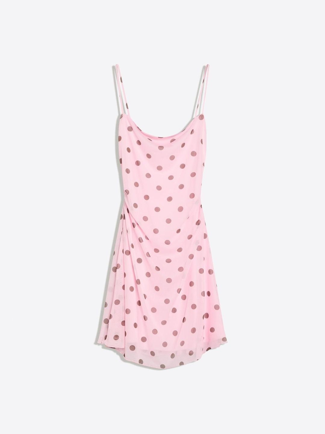 Tulle Mini Dress With Straps