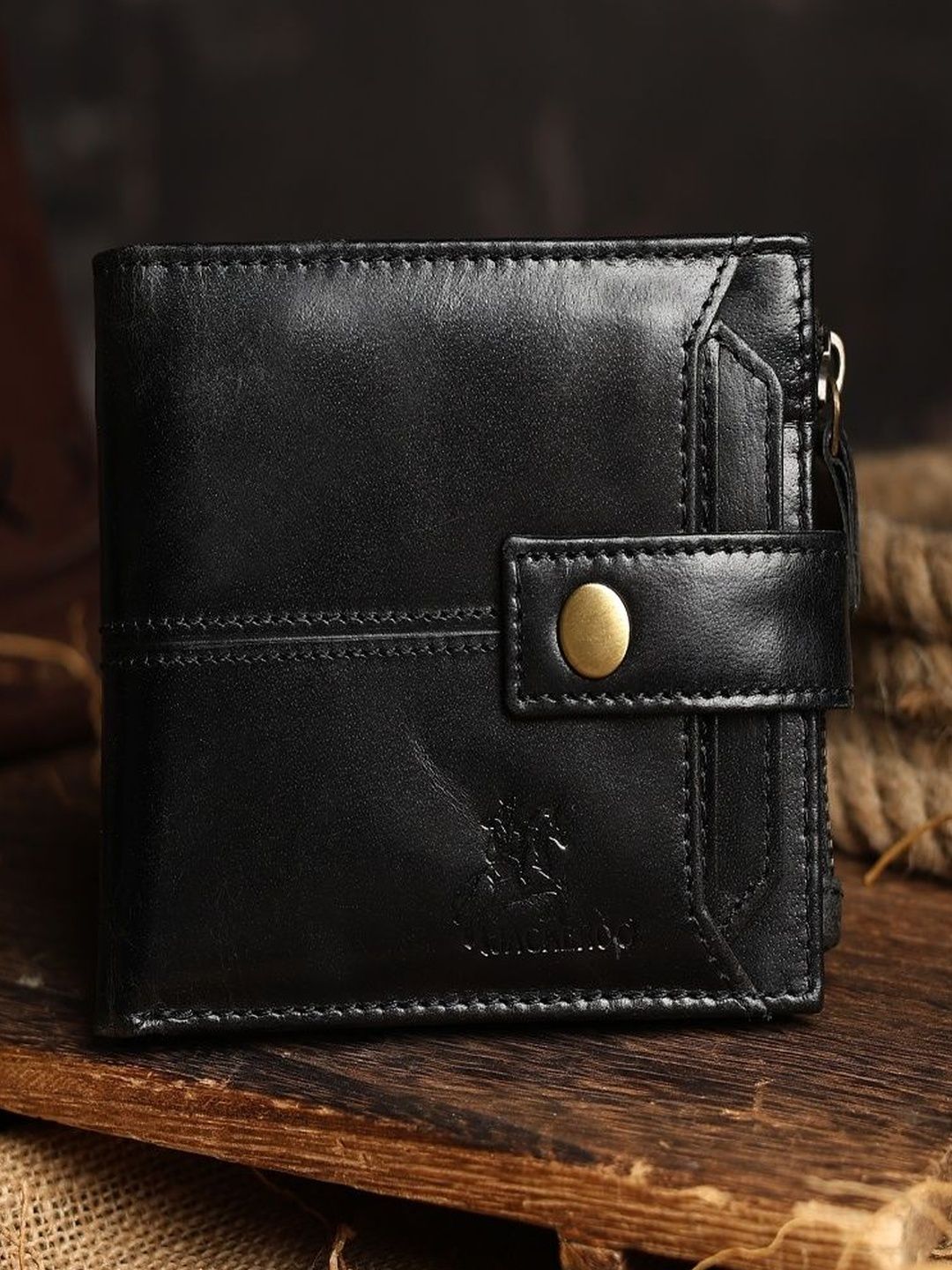 JACKEROO Men Leather Wallets
