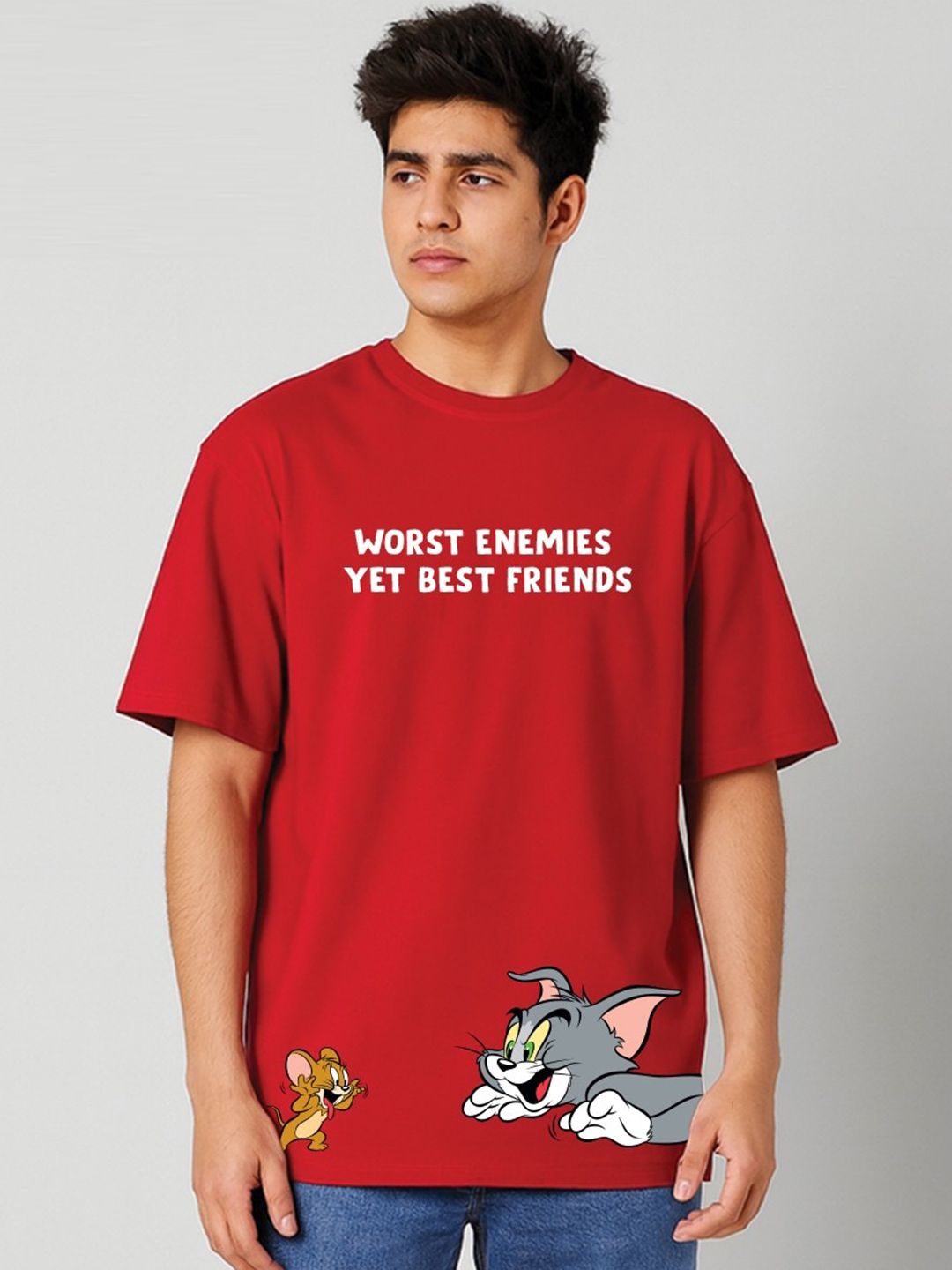Kook N Keech X Minute Mirth Men Printed T-shirt