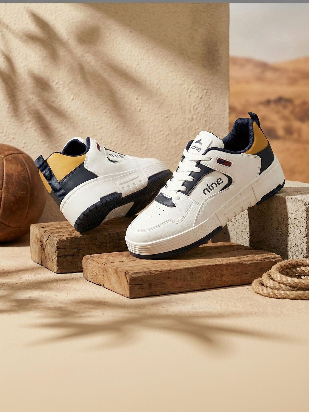 Nine Men Mesh Walking Non-Marking Shoes