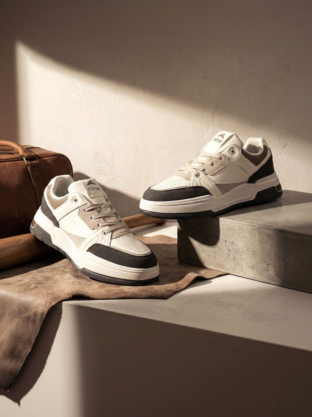 Nine Men Mesh Non-Marking Walking Shoes