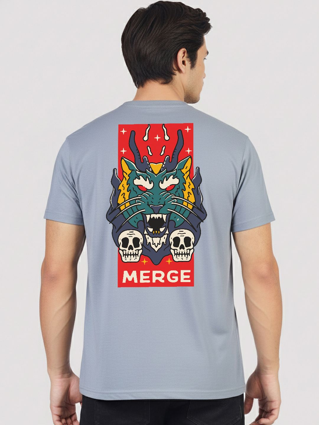 Greylongg Men Printed T-shirt