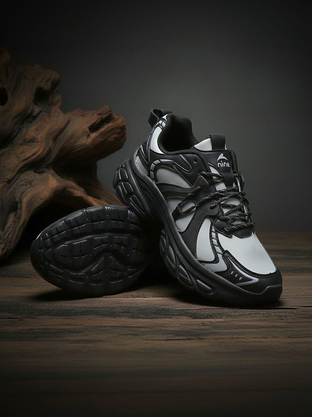 Nine Men Mesh Walking Non-Marking Shoes